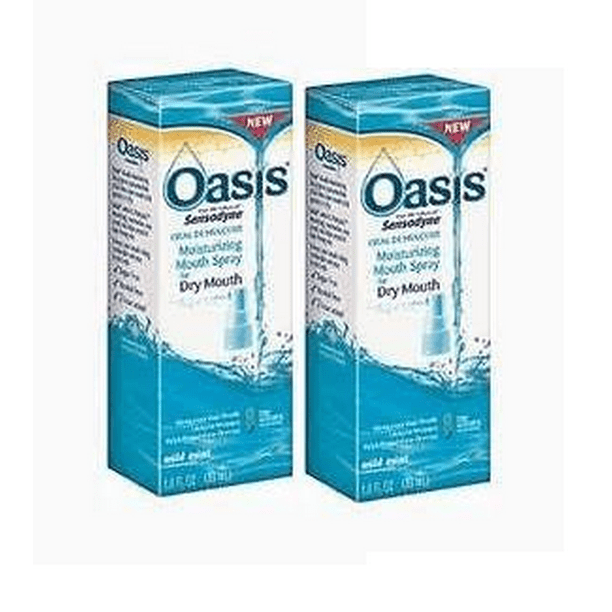 Oasis Oasis Moisturizing Mouth Spray Mild Mintpack of 2