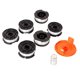 thumbnail image 1 of Carrete de cuerda de siega de 6/8 Uds. línea de carrete de nailon para recortadora de césped Black Decker, 1 of 9