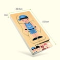 thumbnail image 4 of Rompecabezas De Cuerpo Humano De Madera Para Niños Y Niñas, Rompecabezas De Múltiples Capas Con Estructura Corporal, Juguetes Para Niños, Juguetes Educativos Montessori Para Niños Scienceny FN003451-01, 4 of 6