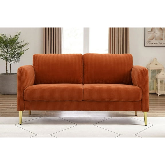 60.63 Wide upholstered loveseat