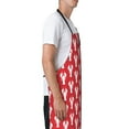 thumbnail image 3 of Pofeuu Cartoon Lobster Print Waterproof Apron with Pockets Adjustable Cooking Aprons Kitchen Bib for Baking Household Cleaning, 3 of 8