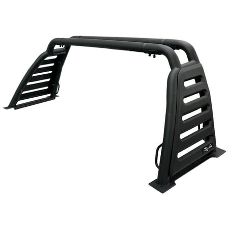 Vanguard VGRB-2270BK Black RL-C Bed Bar Roll Bar| Compatible with Chevrolet Silverado 1500 / Ram 1500 / Ford F-150 / GMC Sierra 1500 / Ram 1500 / Toyota Tundra