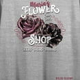 thumbnail image 2 of Maria's Flower Shop Crew Neck Short Sleeve Pelican Women's Crop Top-XS, 2 of 5