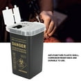 thumbnail image 3 of Sharp Container,Shar Bin 1L Tattoo Plastic Sharp Container Tattoo Medical Disposal Biohazard Needle Waste Box Safe Lock Container Tattoo Supplies (Black), 3 of 9