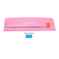 thumbnail image 3 of Unique Bargains 12 Inch Paper Cutter, A4 Size Portable Paper Trimmer Slicers Scrapbooking Tool, Pink, 3 of 7