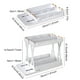 thumbnail image 2 of String Out Spice Rack Organizer Base que no es esquivada Base giratoria de dos pisos Slide Out Spice Backs ahorra espacio para frascos de condimento Medicina, 2 of 9