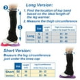 thumbnail image 2 of SKATING SPIRIT Ice Figure Skating Leg Warmer (1 pair), Zip-on Zip-Off, Non-Slip Cuff Band, Fleece Lined Thermal Fabric, 2 of 8