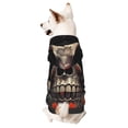 thumbnail image 5 of Uemuo Vintage Butterfly Flower Skull for Winter Dog Hoodie Sweatshirts with Pockets Warm Dog Clothes for Small Dogs Chihuahua-Medium, 5 of 8