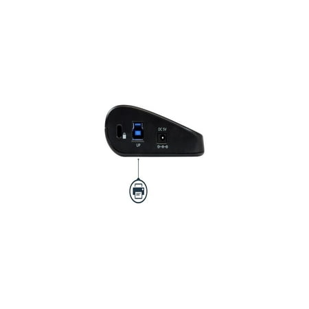 StarTech.com - HDMI, DVI/VGA, USB 3.0 Docking Station - Black