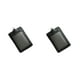 thumbnail image 1 of Inteprter Paquete de 10 titulares de tarjetas de identificación Suministros de negocios Carcasa protectora Multifuncional Tarjetas de autobús Manga Vertical/Negro 2piezas, 1 of 5