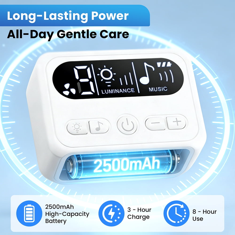 Baby Nasal Aspirator, Electric Nasal Aspirator With 9 Levels Suction, Night Light And Nursery Rhyme Soothing Function, Gentle Booger Sucker For Newborns And Toddlers