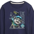 thumbnail image 3 of Paw Patrol - Rubble & Crew - Motor Working - Toddler & Youth Long Sleeve Graphic T-Shirt, 3 of 6