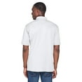 thumbnail image 2 of UltraClub 8315 Men's Platinum Performance Pique Polo with TempControl Technology, 2 of 2