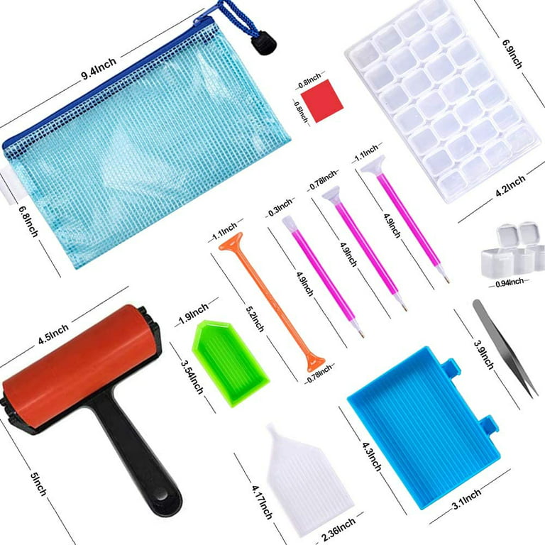 22 Pieces of 5D Diamond Painting Tools and Accessory Kits for