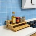 thumbnail image 4 of zhangmingg 3 Tier Bamboo Cabinet Organizer and Rack for Efficient Kitchen and Storage, 4 of 8