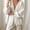 White, variant on Endives Cardigan Sweaters for Women Oversized Chunky Open-Front Batwing Long Sleeve Knit Cardigan Sweater Coat Loose Fall M