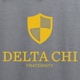thumbnail image 3 of CafePress - Delta Chi Vertical Yellow Logo Sweatshirt - Pullover Hoodie, Classic & Comfortable Hooded Sweatshirt, 3 of 4
