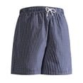 thumbnail image 5 of XEGLSBU Mens Swim Trunks with Liner 9 Inch Summer Swim Trunks Lightweight Beach Shorts with Pockets for Surfing Swimming Dark Blue Size XXL, 5 of 5