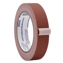 WOD Tape Brown Gaffer Tape - 1 inch x 60 ft. - No Residue, Waterproof, Non Reflective GTC12