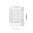 thumbnail image 3 of Boovnll Desk Lamp Led Night Light Rechargeable Lighting Three Color Light Bedroom Sleeping Desk Eye Protection Bedside Table Lamp, 3 of 6