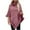 DT--Hot Pink, variant on DailyTrove Women's Turtleneck Knit Poncho, Long Sleeve, Casual Lounge & Outdoor Wear, Soft Wool Blend, Plus Size Friendly