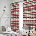 thumbnail image 5 of Blackout Kids Curtains,Red Christmas Deer and Tree Pattern Childrens Insulated Curtains Set Of 2,Bedroom Essentials,Toddler Room Decor 52"x84", 5 of 5
