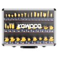 thumbnail image 1 of KOWOOD Router Bits Sets of 35B Pieces 1/4 Shank Router Bit Set T Shape Wood Milling Cutter, 1 of 6