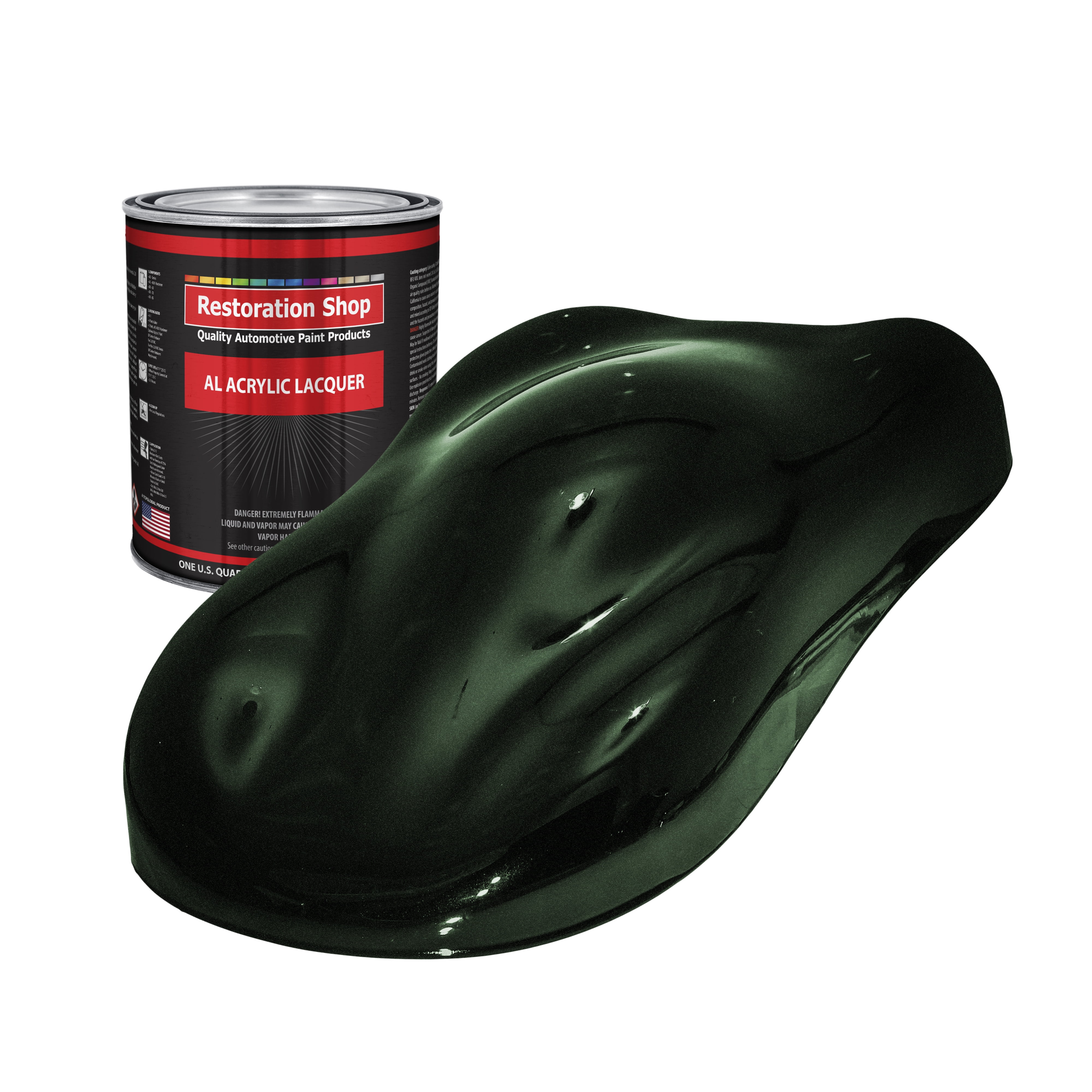 Restoration Shop British Racing Green Metallic Acrylic Lacquer Auto