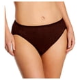 thumbnail image 5 of Women's Vanity Fair 13108 Illumination Hi-Cut Brief Panty (Cappuccino 8), 5 of 6