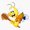 1pcs, variant on Sweet Breakfast Honey Nut Toasted Oats Buzzing Honeybee Mascot Carton Art Decal For Mug Sticker