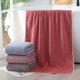 thumbnail image 5 of Xiao Hua 2 toallas absorbentes de forro polar coral, multiusos para baño, gimnasio, ducha, deportes y como toalla. Resiste diversas situaciones sin esfuerzo. 70 x 140 cm (naranja-rosa)., 5 of 5