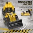 thumbnail image 4 of Wheel Loader Construction Toy, Bulldozer Construction Vehicle Building Set, Realistic Loading Shovel for Adult (910 PCS), 4 of 7