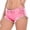 Pink, variant on QQZ Low Rise Denim Shorts Women, Side Lace Up Frayed Raw Hem Micro Womens Denim Shorts for Beach, Concert and Street Outings