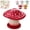 Red, variant on Mushroom Dinnerware Set, All in One Ceramic Bowl Plate Cup Saucer Set, Cute Aesthetic Tableware, Decorative Breakfast Dessert Set, Kitchen Gift