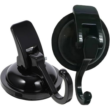 2pcs Suction Cup Hook Plastic Clothes Hangers Heavy Duty Hook Towel Hook Heavy Duty s Hooks Window Suction Cups Hat Hook Shower Hanger Wall Suction Hanger Shower Hooks Wall-Mounted
