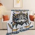thumbnail image 2 of Funny Throw Blanket Soft Warm Fluffy Fleece Flannel Animal Throw Blankets Cozy Plush Thanksgiving Stuff Bedding Blankets Gifts for Women Boys Girls Adults, 2 of 7