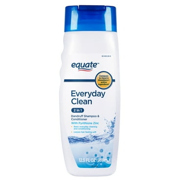 Equate 2 in 1 Everyday Clean Dandruff Shampoo & Conditioner with Pyrithione Zinc for Scalp & Hair Care, 12.5 fl oz, Compare to Head & Shoulders® Active Ingredient
