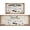 Chef, variant on Fat Chef Kitchen Rugs Sets of 2, Vintage Farmhouse Home Kitchen Rugs and Mats, Washable Non Skid Absorbent Microfiber Kitchen Floor Decor Mat 17"x 47" 17"x 30"