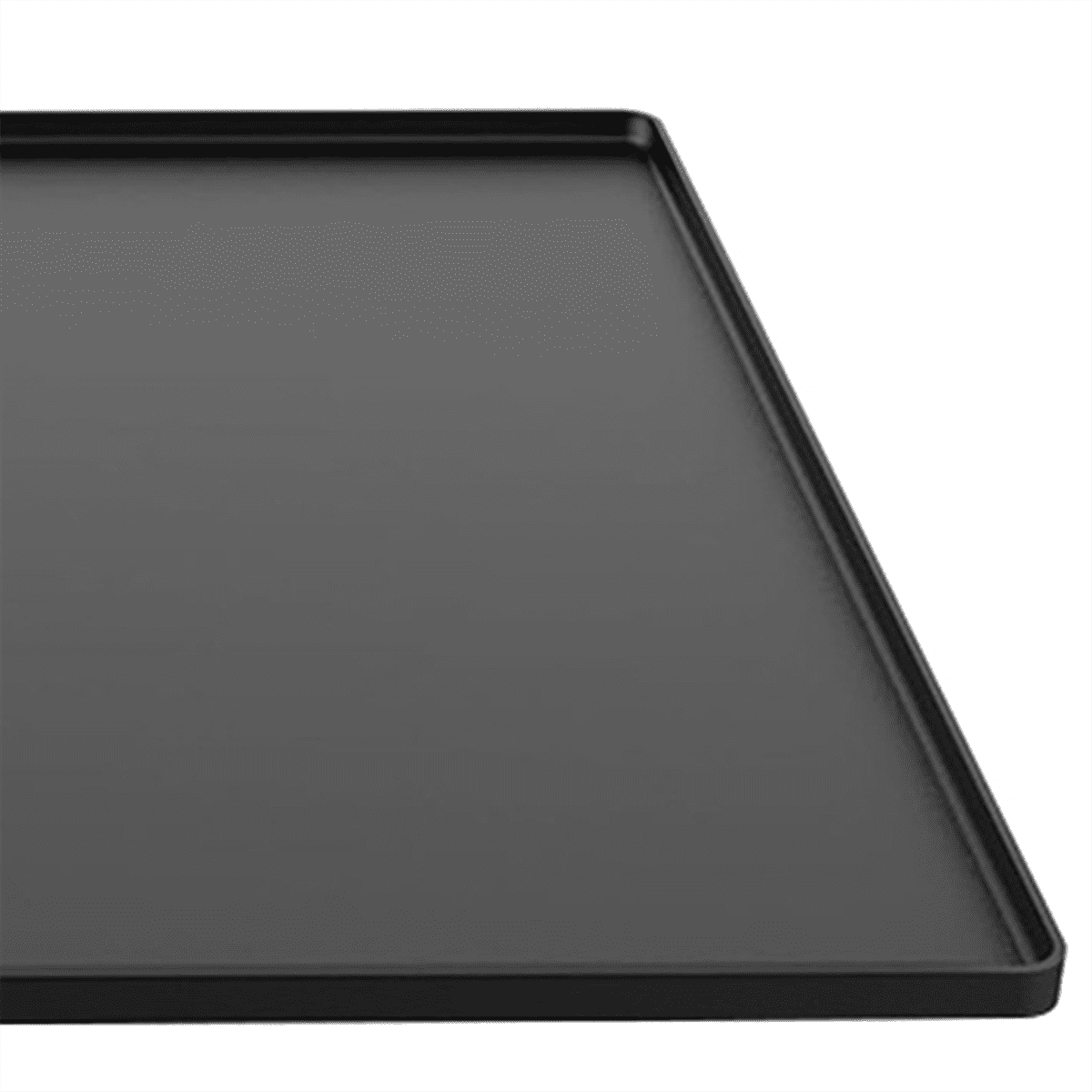 Refrigerator Floor Protector,Mini Fridge Silicone Mat,Fridge Under Mat,Laundry Guard for Washer & Dryer,Drip Tray Black