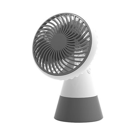 

Mini 90 Degree Portable Cartoon Usb Charging Mini Desktop Fan Creative New Handheld Fan USB Rechargeable With Base Smart home White