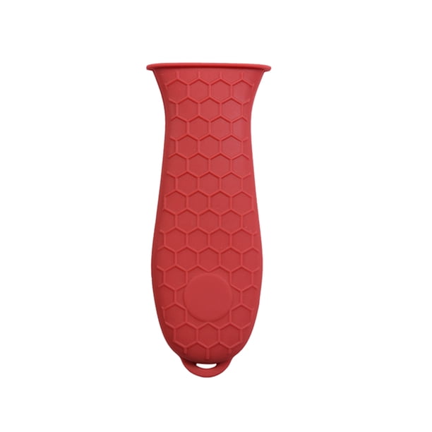 Matsuzay Cubierta de mango de olla, utensilios de cocina resistentes al calor de silicona, accesorios de cocina, herramientas para el hogar, funda Herramientas y accesorios para hornear Rojo Matsuzay HA061644-02