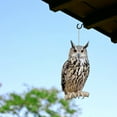 thumbnail image 5 of Wind Chimes For Outside Unique Wind Chimes Hanging Bird Repellent Owl Pendant Field Orchard Scare Bird Hanging Decoration Outdoor Decorative Wind Chimes, 5 of 6