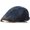Denim Dark Blue, variant on Mens Herringbone Tweed Newsboy Cap Flat Ivy Hat Adjustable Cabbie Cap for Women