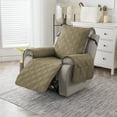 thumbnail image 5 of Lavish Cover Waterproof Stretch Recliner Chair Covers, Stable Washable Slipcovers Chair Protectors for Home, Kitchen, Office (Khaki,28IN), 5 of 8