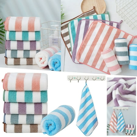 

Hand Towel With Hanging Loop Kitchen Hand Towels With Hanging Loop Kids Towels Hand Kitchen Soft And Skin Friendly Super Absorbent Suitable For Kitchen Bathroom Living Room