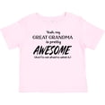 thumbnail image 3 of Inktastic Yeah My Great Grandma is Pretty Awesome Boys or Girls Baby T-Shirt, 3 of 5