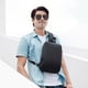 thumbnail image 5 of Dinheiro Nuevo bolso de pecho para hombre: bolso de pecho multifuncional de gran capacidad, 5 of 5