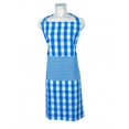 thumbnail image 1 of Mr. MJs Trading AG-37291 Kitchen Apron, Toro Blue Check, 1 of 1