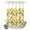 LemonXF8177, variant on No Hook Shower Curtain with Built-in Rings - Pastel Watercolor Floral Washable Waterproof Fabric Bathroom Curtains for Hotel,Rentals, 60 X 72 Inch Long , Rustic Spring