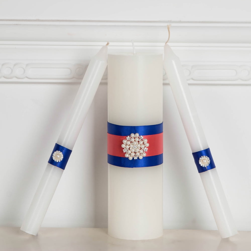 Handmade Unity Candles, Wedding Unity Candle Ceremony Unity Candles Set